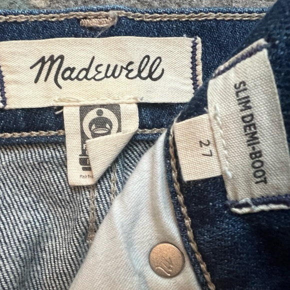 Madewell Slim Demi Boot Jeans - Picture 4 of 8